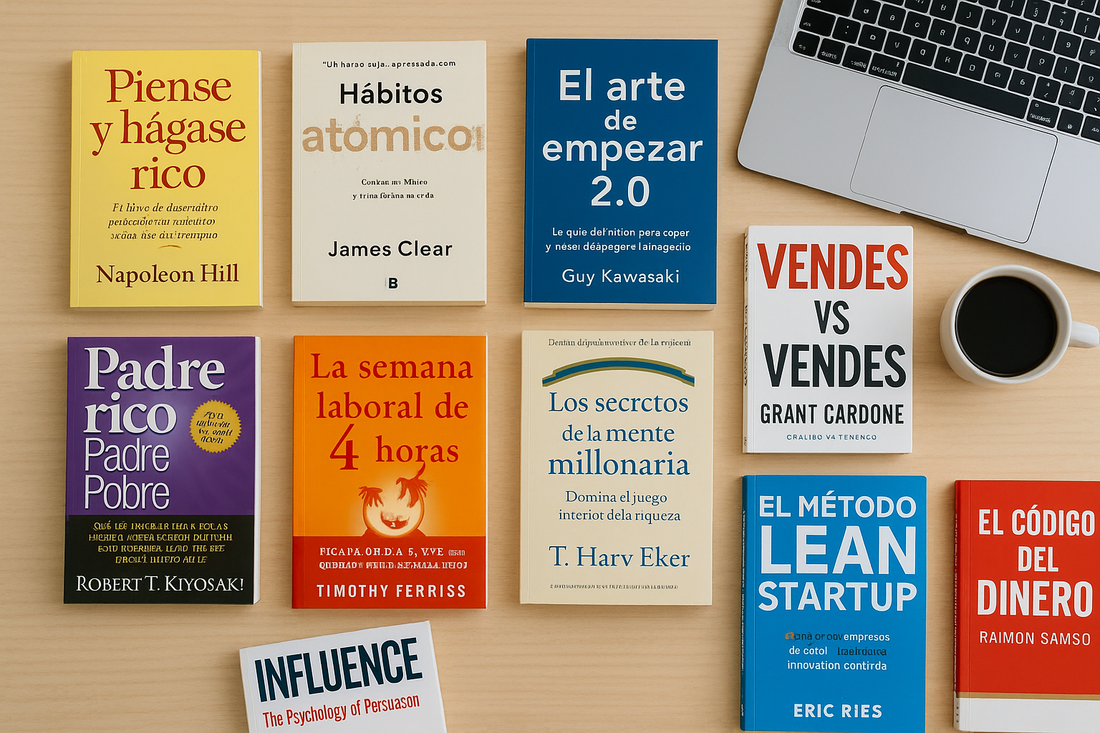 📚 Top 10 Libros de Negocios que Todo Emprendedor Debería Leer (Disponibles en Amazon)