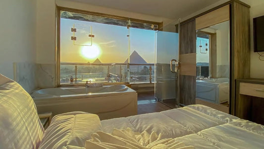 Best View Pyramids Hotel habitación Delluxe King Suite with Jacuzzi
