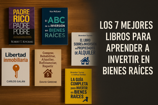 🏘️ Los 7 mejores libros para aprender a invertir en bienes raíces (con traducción al español)