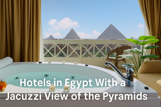 🛁 Hoteles con Bañera de Hidromasaje y Vista a las Pirámides de Egipto