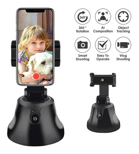 Soporte Celular Selfie con Seguimiento Automático 360°
