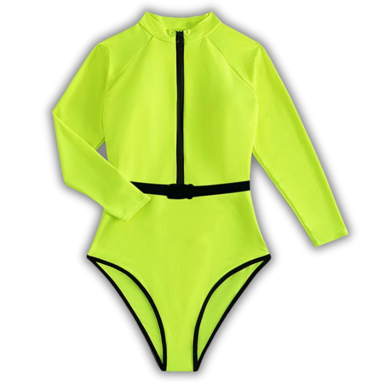 TRAJE DE BAÑO MANGA LARGA FLUOR