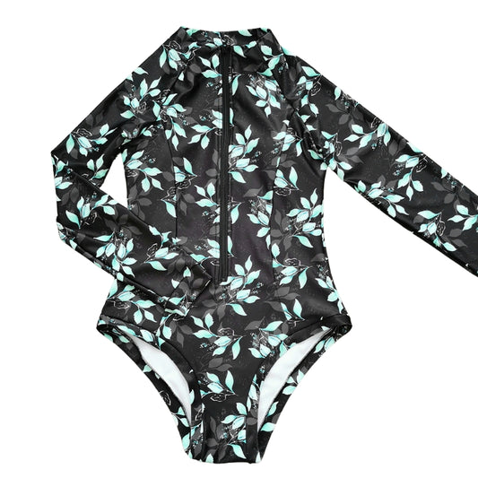 TRAJE DE BAÑO MANGA LARGA FLOR